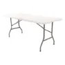 Gardiun Koln Fällbart Campingbord unisex, White, 240 x 74 x 74cm