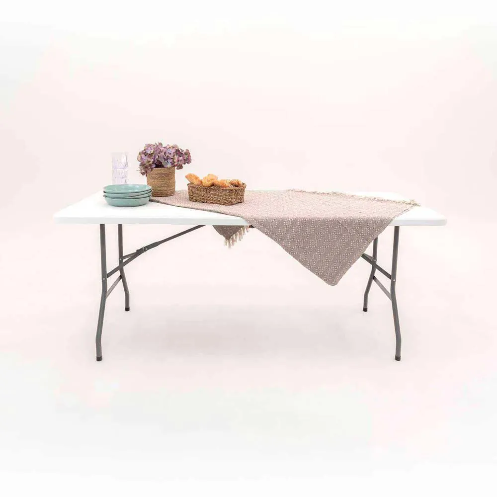Gardiun Koln Fällbart Campingbord unisex, White, 240 x 74 x 74cm