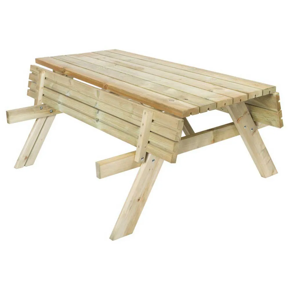 Gardiun Lift-up Picnic Bord unisex, Wooden, 200 x 154 x 74cm Gardiun Lift-up Picnic Bord unisex, Wooden, 200 x 154 x 74cm