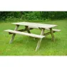 Gardiun Solid Picnic Bord unisex, Wooden, 177 x 151 x 77cm