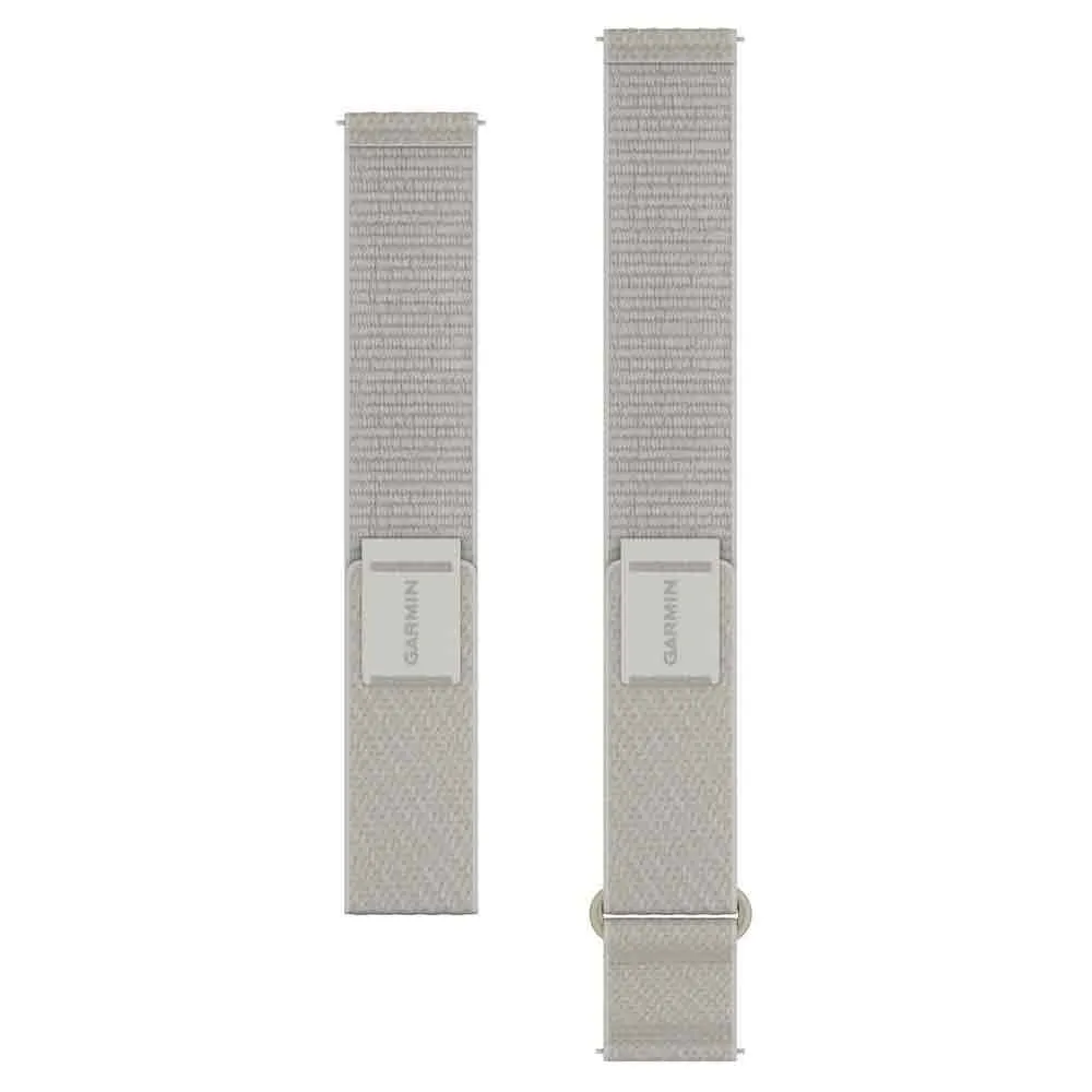 Garmin Comfortfit Quick Release 20 Mm Nylon Rem, Ivory Garmin Comfortfit Quick Release 20 Mm Nylon Rem, Ivory