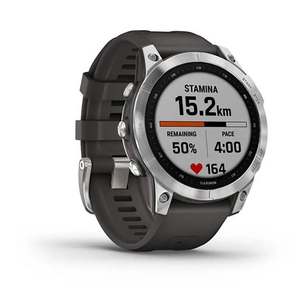 Garmin Fenix 7 Klocka, Silver / graphite