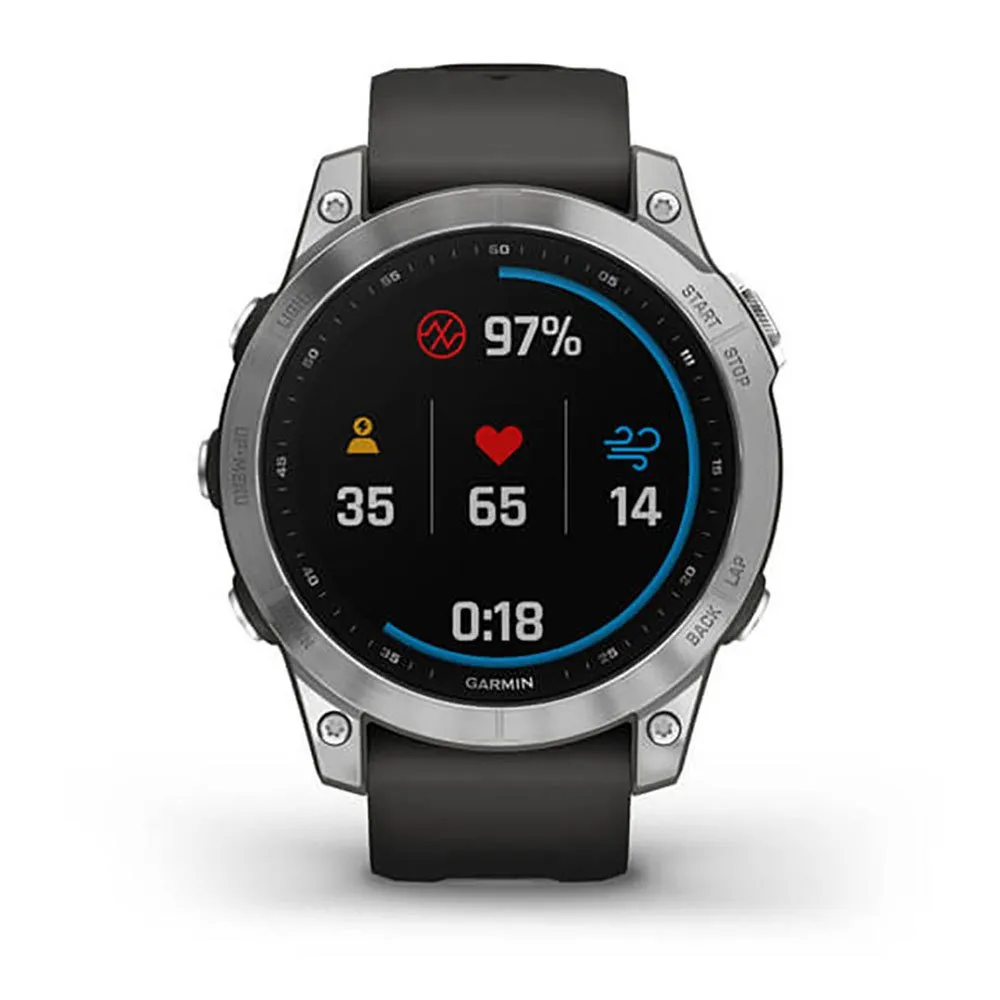 Garmin Fenix 7 Klocka, Silver / graphite