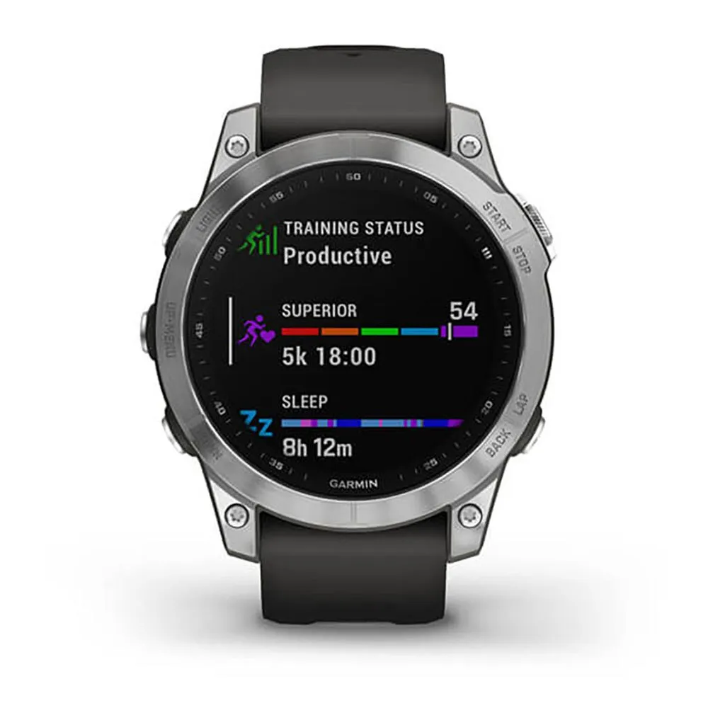 Garmin Fenix 7 Klocka, Silver / graphite