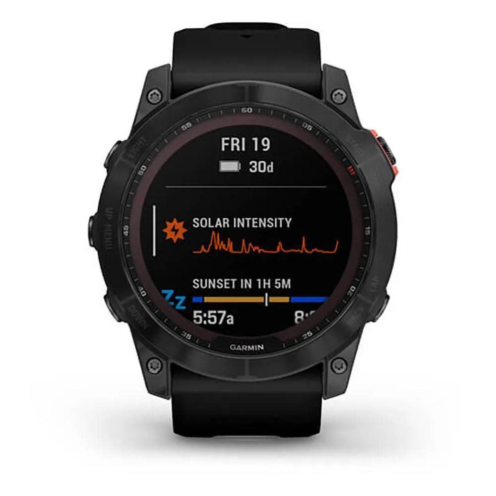 Garmin Fenix 7x Solar Klocka, Slate grey / black