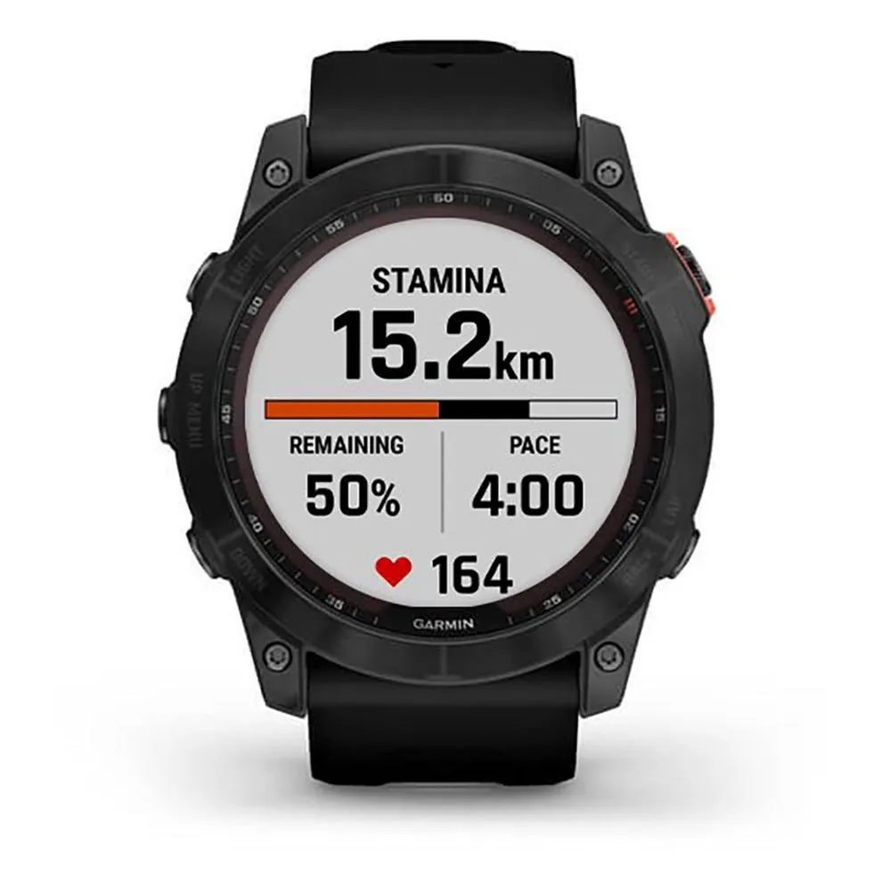 Garmin Fenix 7x Solar Klocka, Slate grey / black