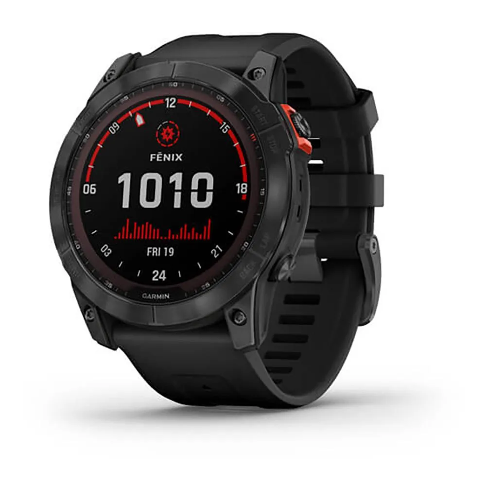 Garmin Fenix 7x Solar Klocka, Slate grey / black