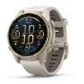 Garmin Fenix 8 43 Mm Amoled Sapphire Klocka Refurbished, Fog gray / soft gold stainless steel