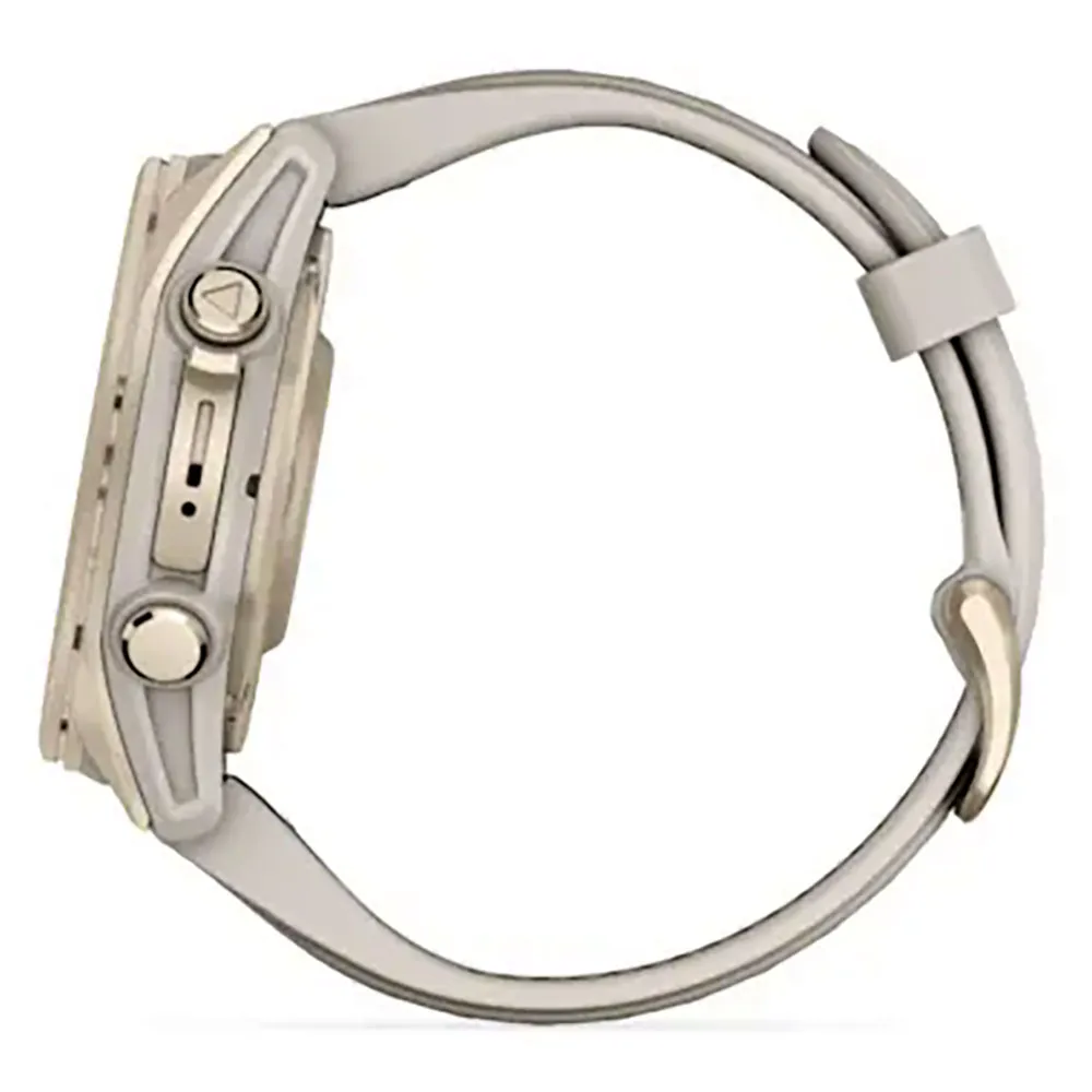 Garmin Fenix 8 43 Mm Amoled Sapphire Klocka Refurbished, Fog gray / soft gold stainless steel Garmin Fenix 8 43 Mm Amoled Sapphire Klocka Refurbished, Fog gray / soft gold stainless steel