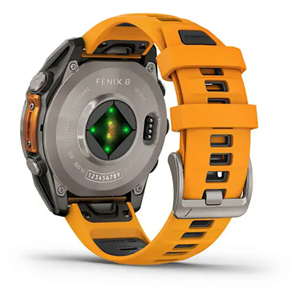 Garmin Fenix 8 47 Mm Amoled Sapphire Klocka Refurbished, Graphite / titanium