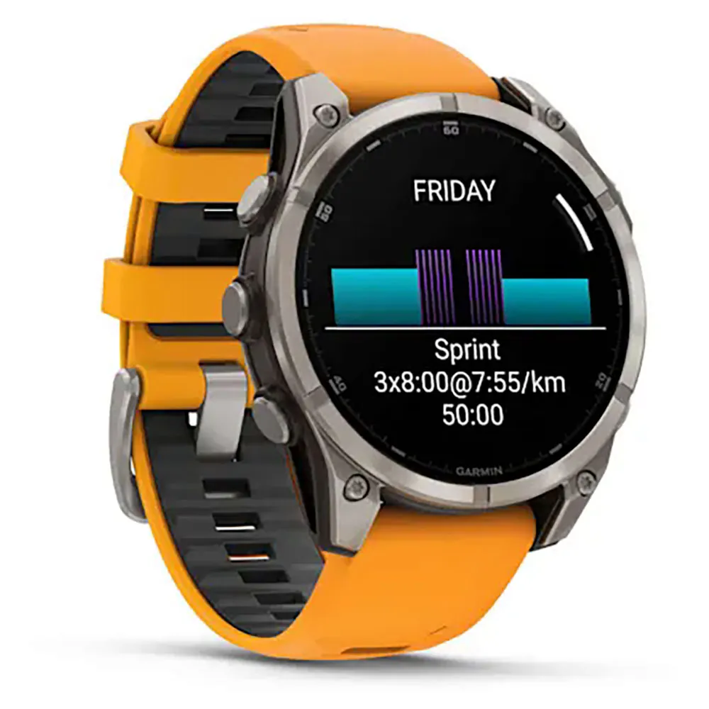 Garmin Fenix 8 47 Mm Amoled Sapphire Klocka Refurbished, Graphite / titanium