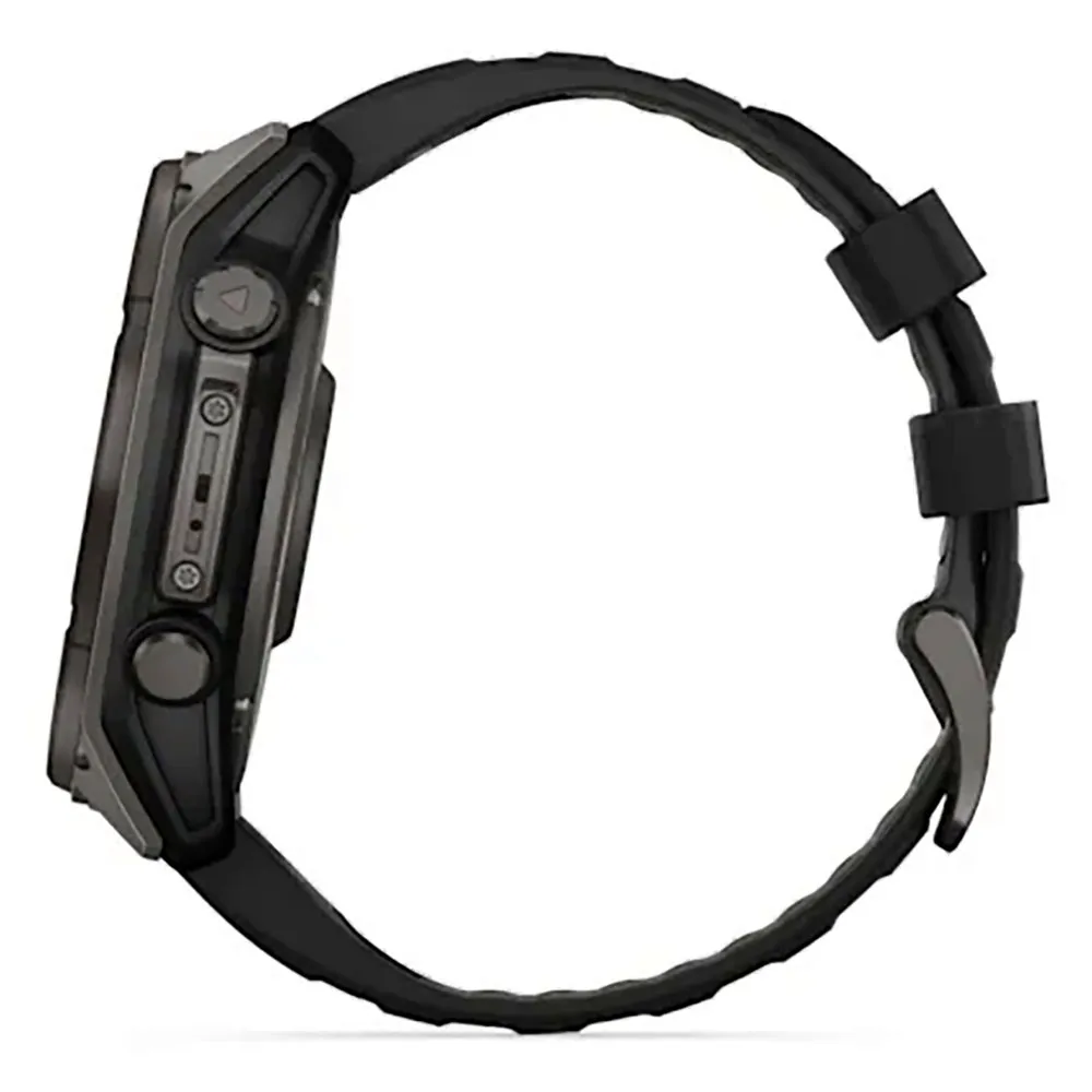 Garmin Fenix 8 51 Mm Solar Sapphire Klocka Refurbished, Black / carbon gray dlc titanium