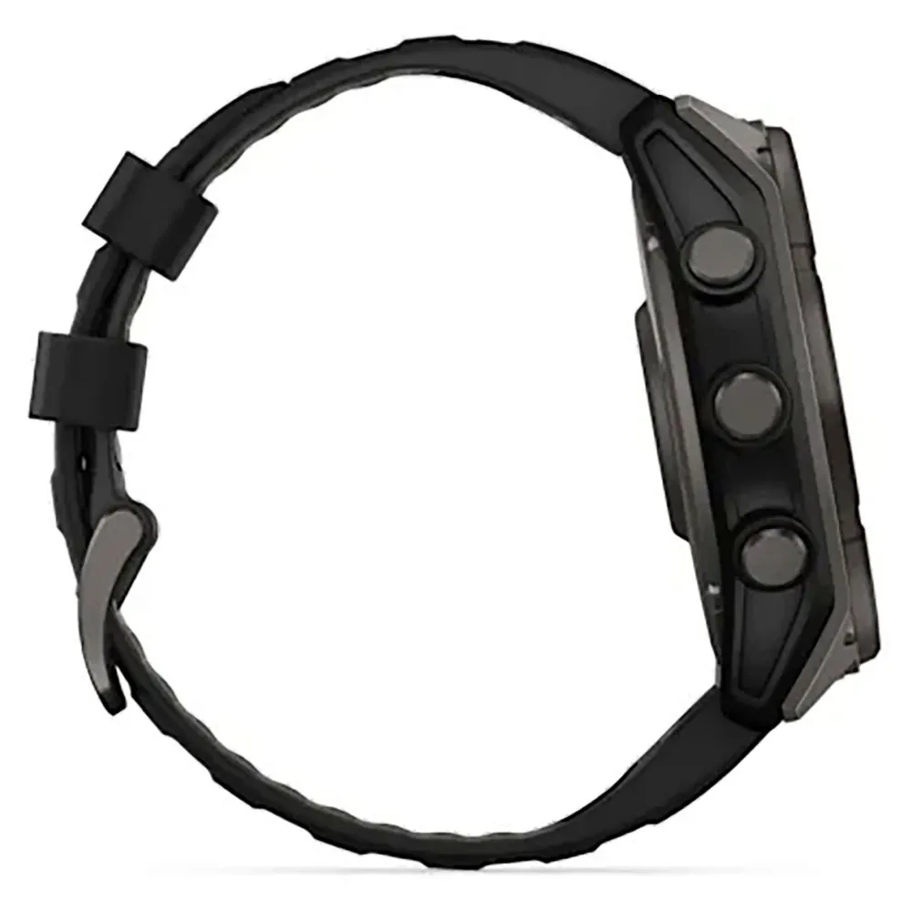 Garmin Fenix 8 51 Mm Solar Sapphire Klocka Refurbished, Black / carbon gray dlc titanium