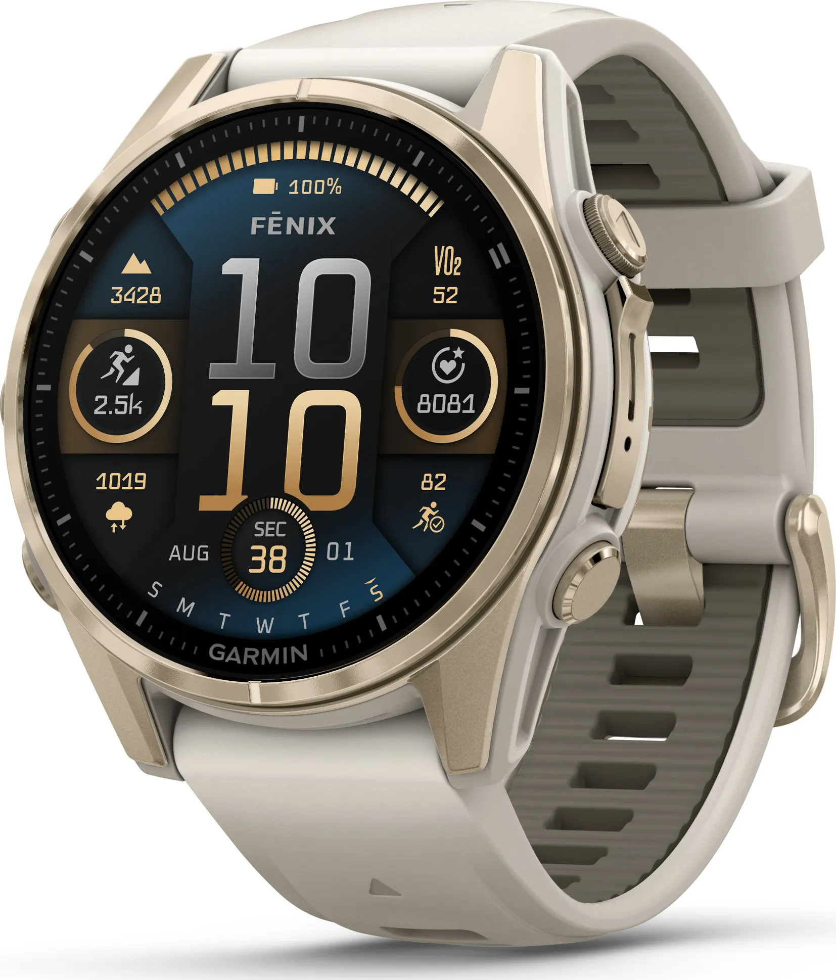Garmin fenix 8 AMOLED Sapphire Titan GPS 47 mm Multisport-Smartwatch Garmin fenix 8 AMOLED Sapphire Titan GPS 47 mm Multisport-Smartwatch