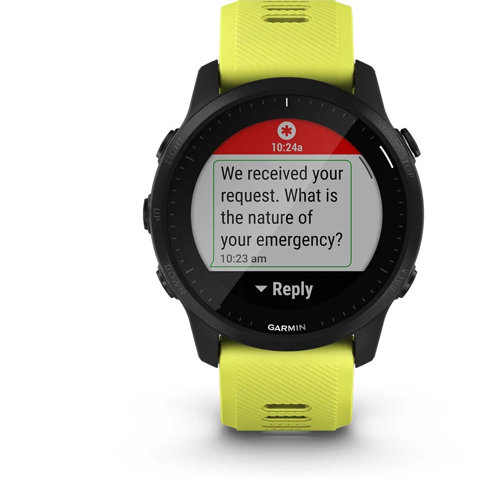 Garmin Forerunner 945 Lte Klocka, Bundle black / amp yellow