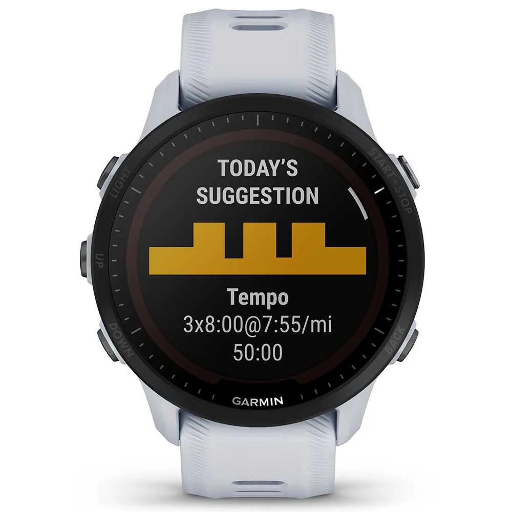 Garmin Forerunner 955 Solar Klocka Refurbished, White 2