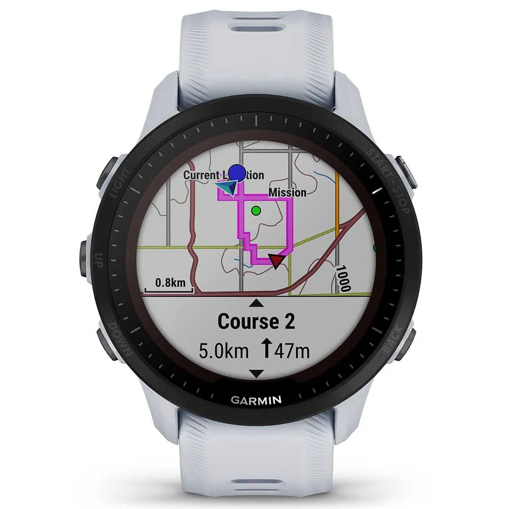 Garmin Forerunner 955 Solar Klocka Refurbished, White 2