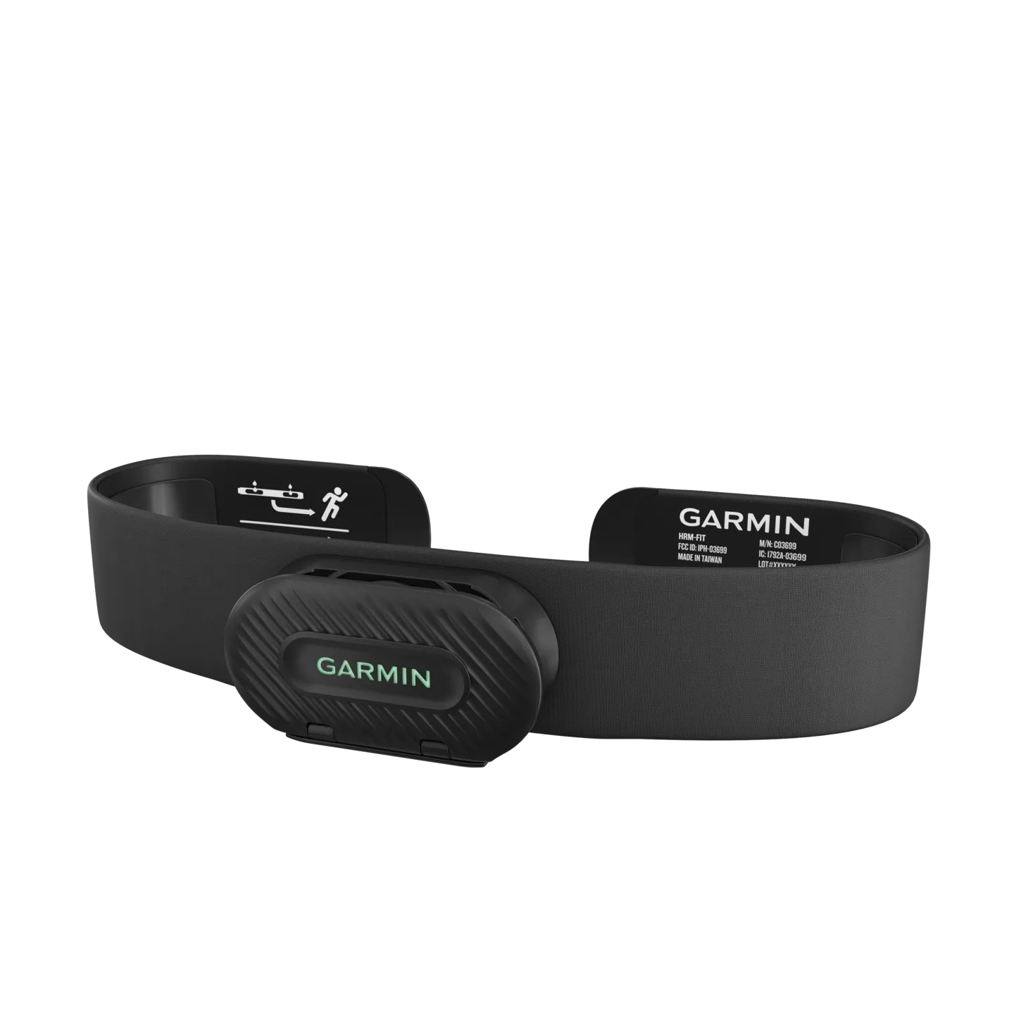 Garmin HRM-Fit Pulsbälte, Black, One Size