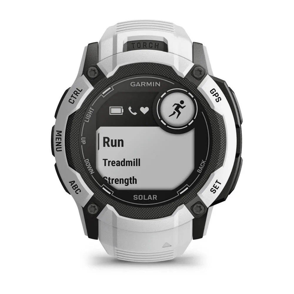 Garmin Instinct 2x Solar Klocka Refurbished, Whitestone