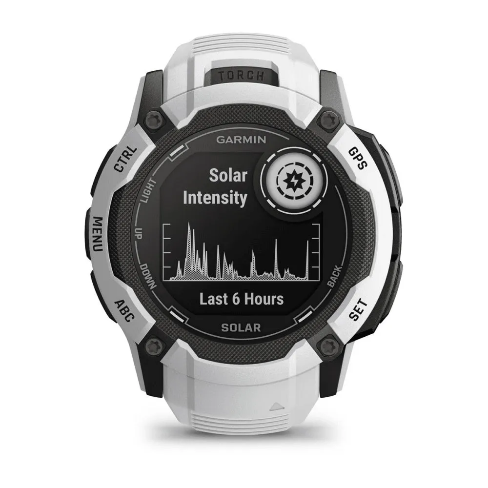 Garmin Instinct 2x Solar Klocka Refurbished, Whitestone