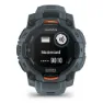 Garmin Instinct 3 45 Mm Solar Klocka Refurbished, Grey / grey