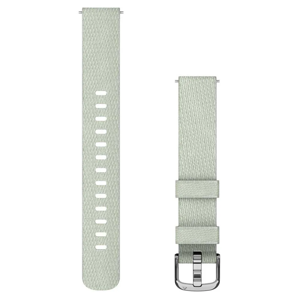 Garmin Lily® 2 14 Mm Nylon Rem, Sage grey / silver