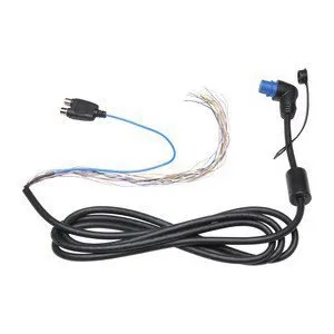 Garmin Nmea 0183-kontakt Rät Vinkel Med Ljudkabel 2 [7 Pi] 1 M, Black, One Size