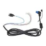 Garmin Nmea 0183-kontakt Rät Vinkel Med Ljudkabel 2 [7 Pi] 1 M, Black, One Size