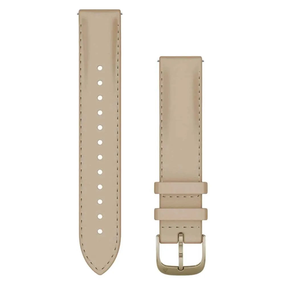 Garmin Quick Release 18 Mm Rem, Beige / cream gold