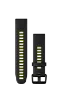 Black / electric lime