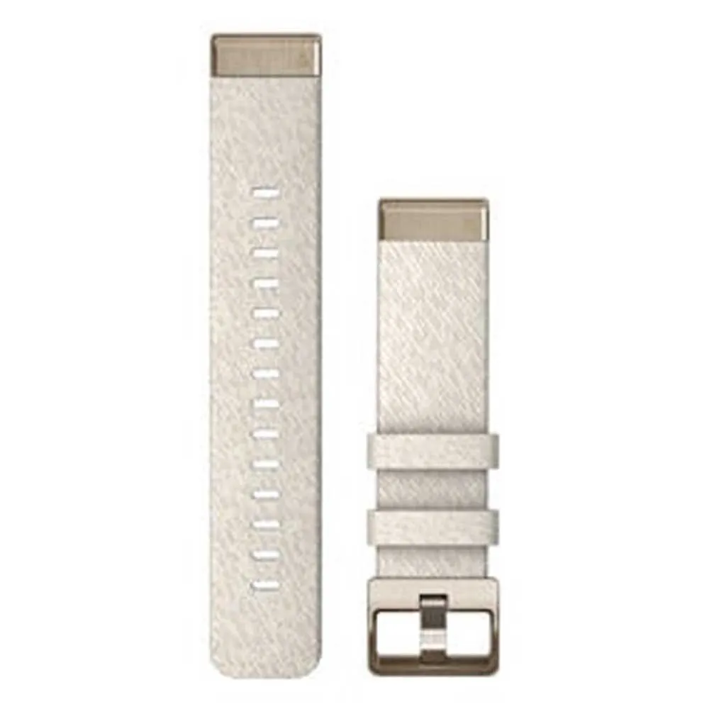 Garmin Quickfit® 20 Mm Rem Refurbished, Cream / cream gold, One Size