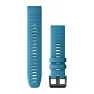Garmin QuickFit 22 Rem Cirrus Silikon, Blå