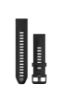 Black/pebble gray silicone