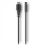 Garmin Usb-c Tillbehörskabel För Elcyklar, Black, 400mm