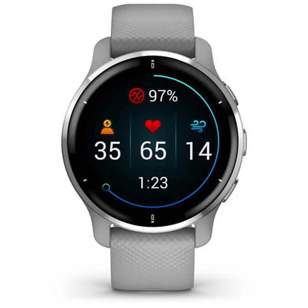 Garmin Venu 2 Plus Klocka, Grey / silver Garmin Venu 2 Plus Klocka, Grey / silver