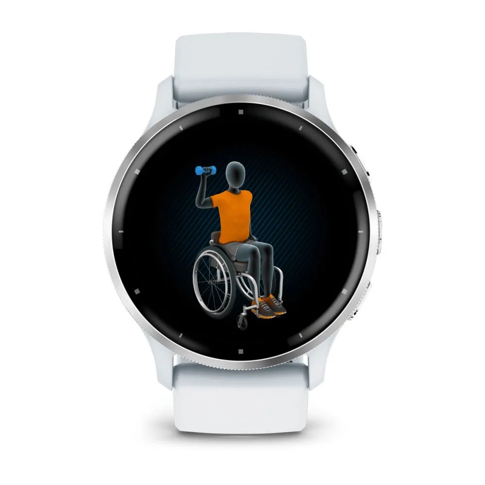 Garmin Venu 3 Klocka Refurbished, Whitestone / passivated Garmin Venu 3 Klocka Refurbished, Whitestone / passivated
