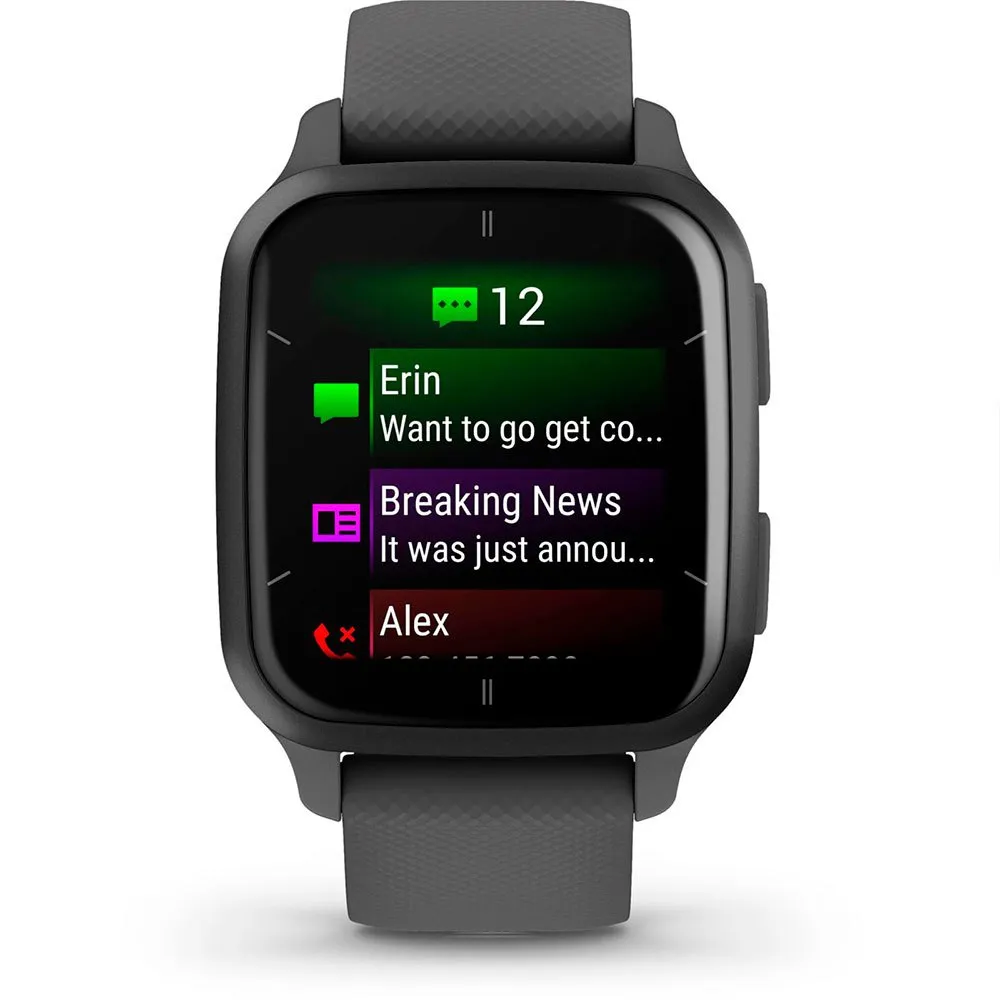 Garmin Venu Sq 2 Smartklocka, Anthracite