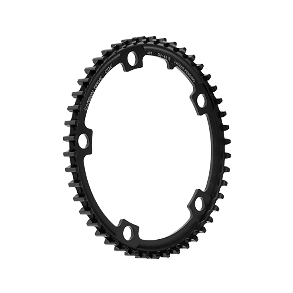 Gates Carbon Drive Cdx 46t 5b Bcd 130 Kedjehjul, Black, 46t Gates Carbon Drive Cdx 46t 5b Bcd 130 Kedjehjul, Black, 46t