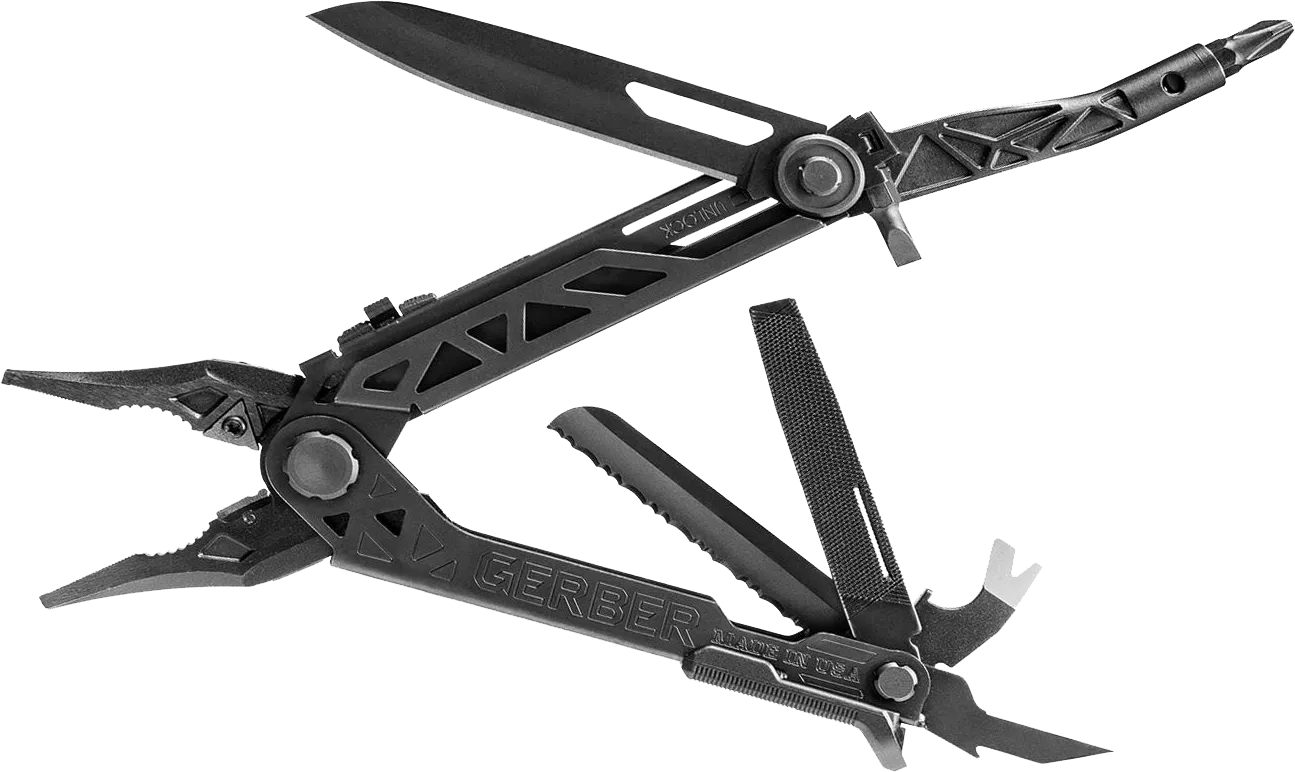 Gerber Center-Drive with Bit Set, Black, One Size