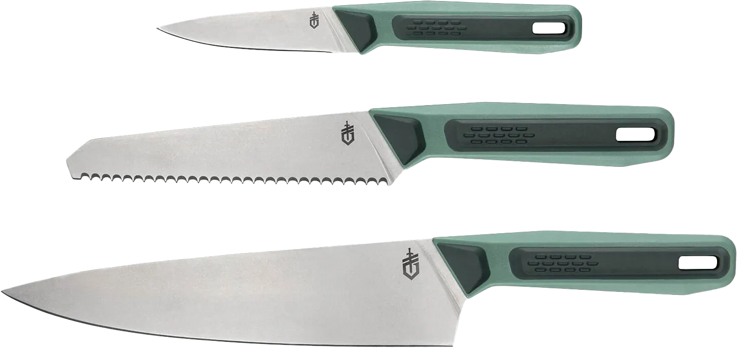 Gerber ComplEAT Knife Set, Green, One Size