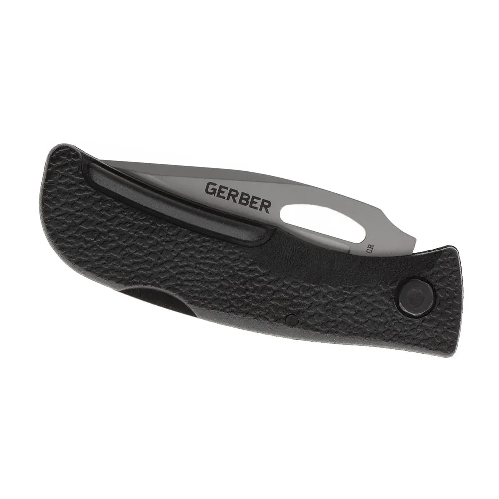 Gerber E-z Out Jr Folder Fällkniv, Black / silver, One Size