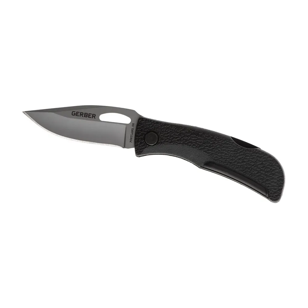 Gerber E-z Out Jr Folder Fällkniv, Black / silver, One Size