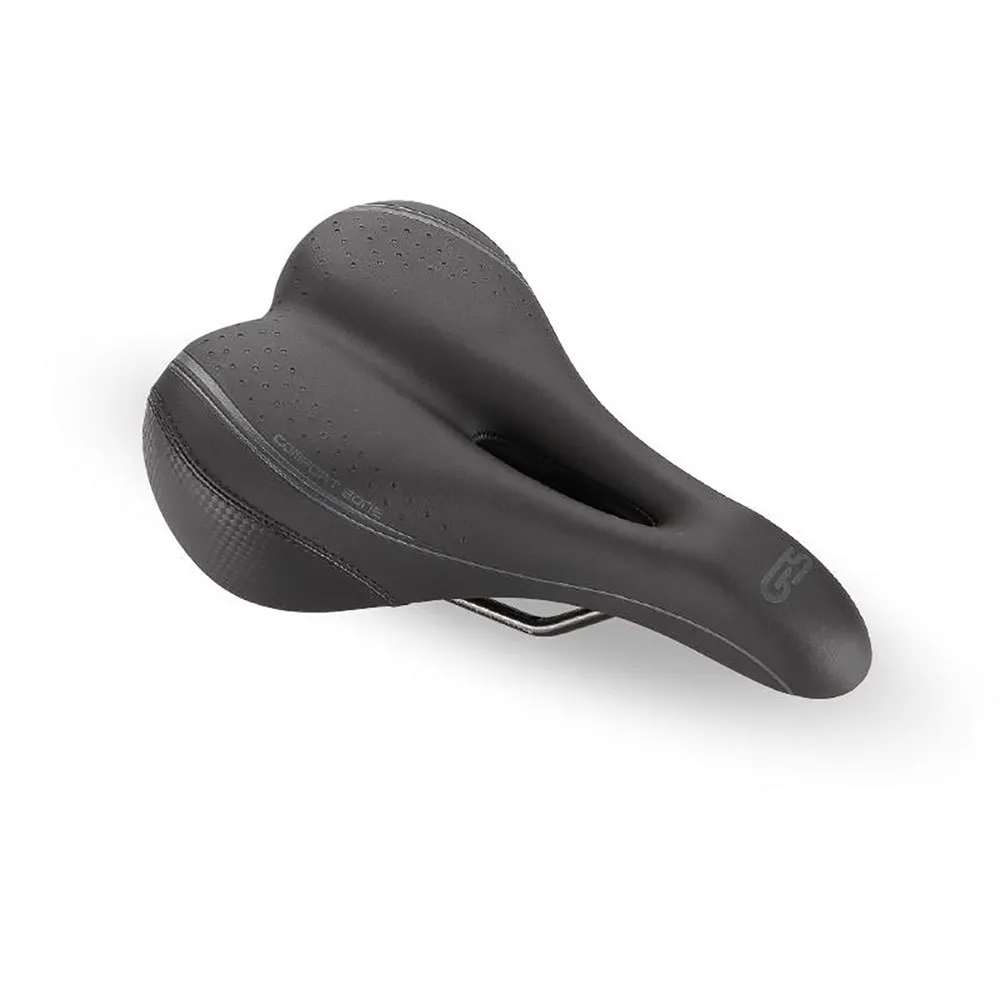 GES Comfort Man Cykelsadel, Black, 175mm