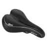 GES Gel Woman Comfort Cykelsadel, Black, 175mm