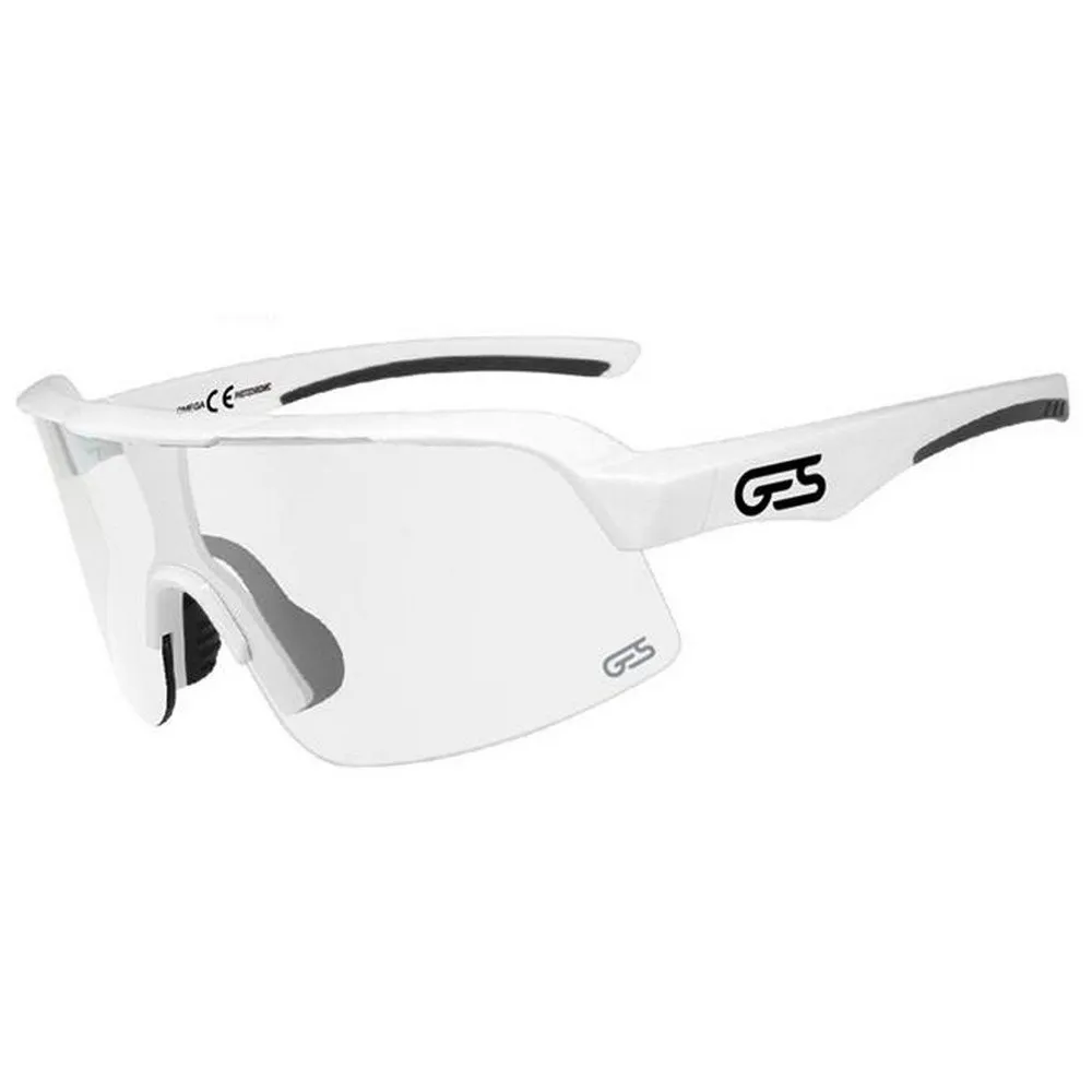 GES Omega Foto Kromatiska Solglasögon, White, Photochromatic/CAT0-2