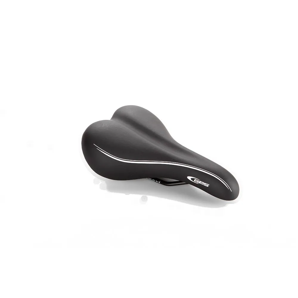 GES Tiger 2 Cykelsadel, Black, One Size GES Tiger 2 Cykelsadel, Black, One Size