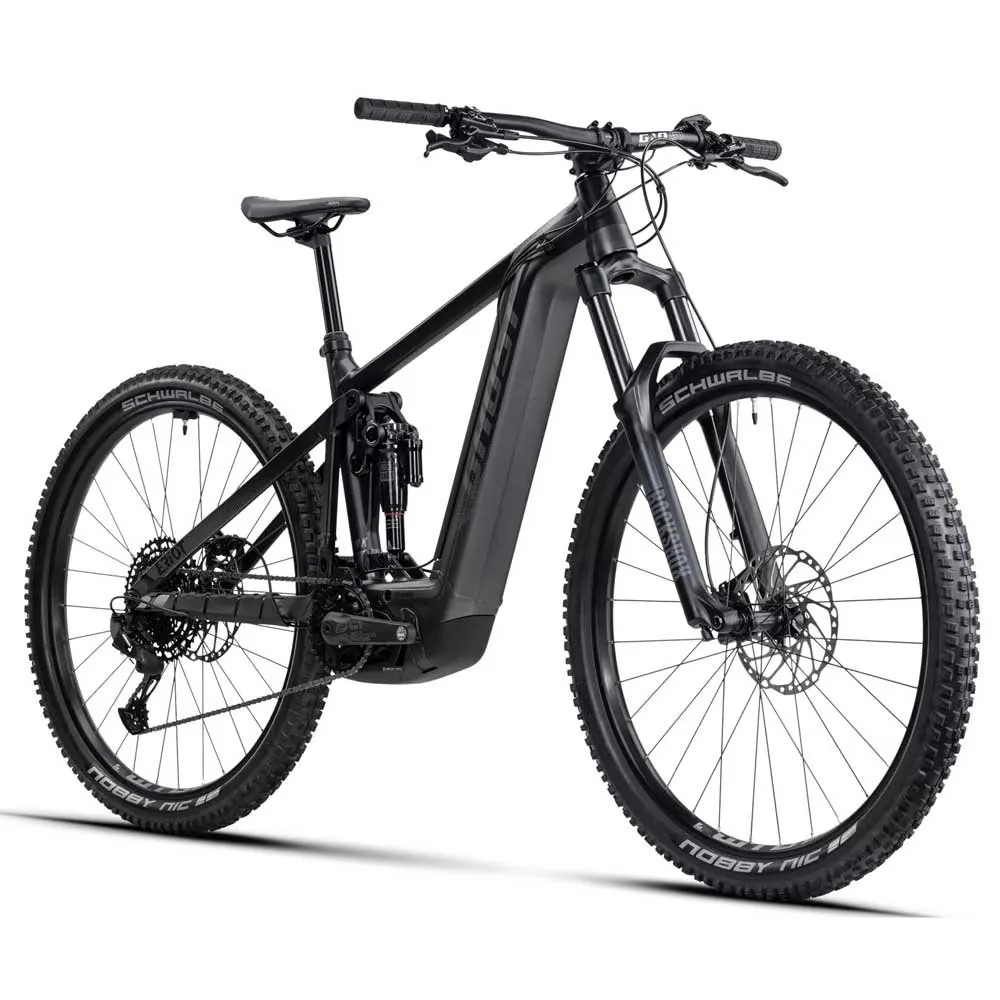 Ghost E-riot Trail Essential 29´´ Sx Eagle 2023 Elcykel Mtb, Black / pearl dark grey matt, M, 750Wh