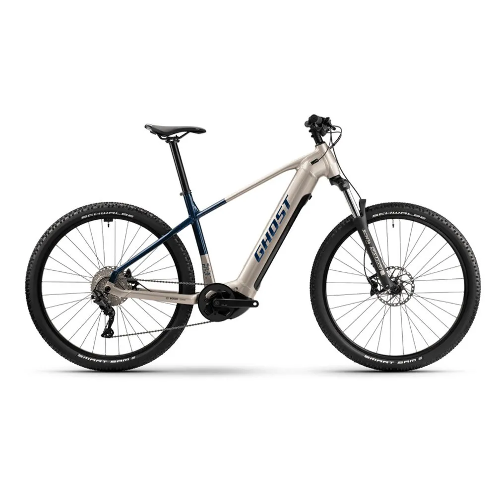 Ghost E-teru B Universal 27.5´´ Deore 2023 Elcykel Mtb, Grey / blue, XS, 625Wh