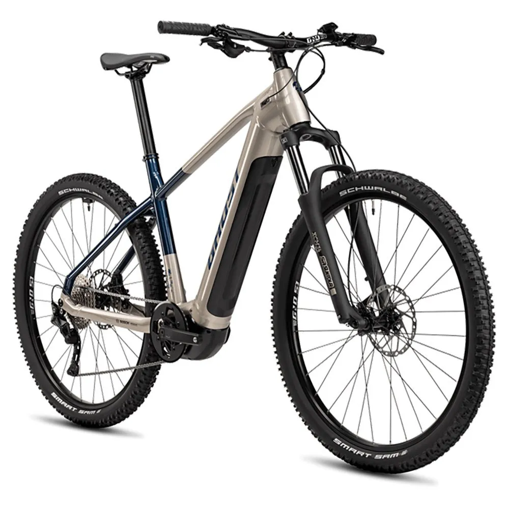 Ghost E-teru B Universal 27.5´´ Deore 2023 Elcykel Mtb, Grey / blue, XS, 625Wh