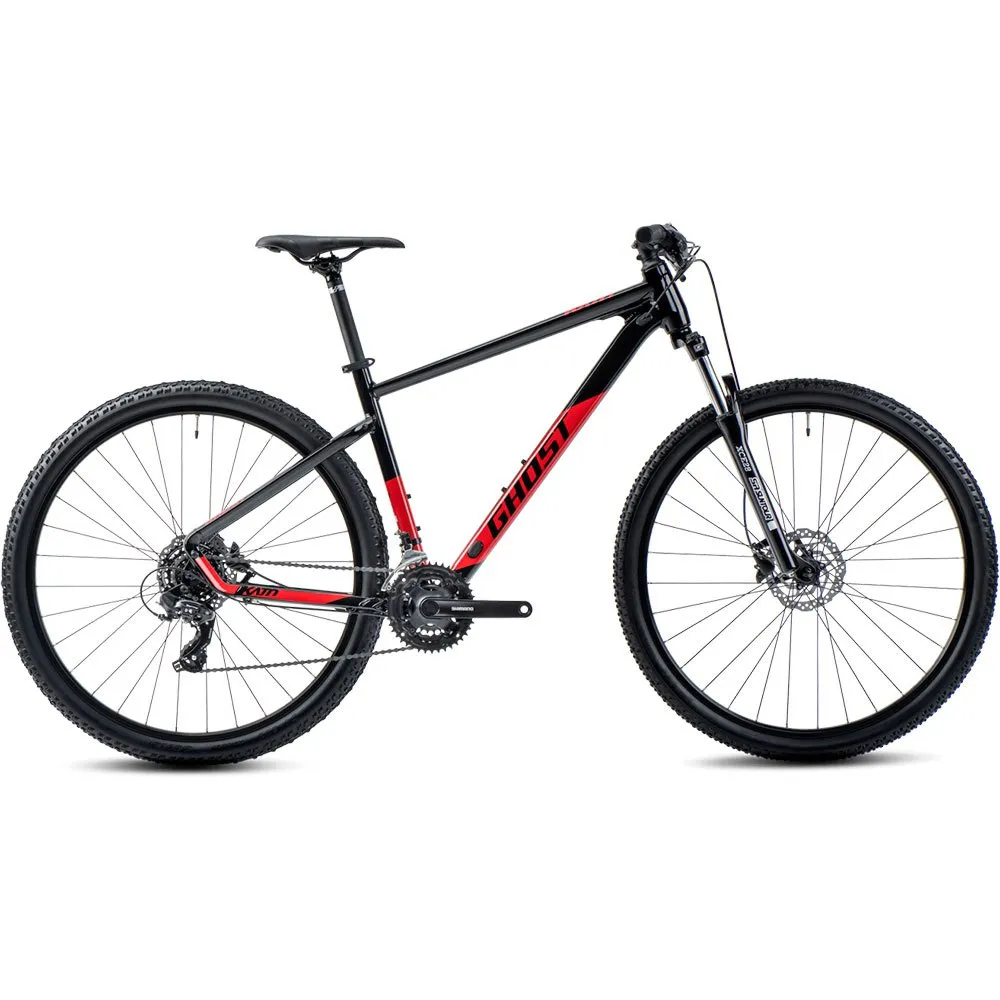 Ghost Kato 29´´ Altourney Rd-ty300 2022 Mtb Cykel, Black / riot red glossy, M